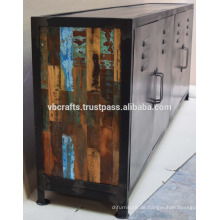 Vintage Industrie-Metall-Sideboard